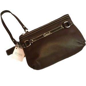 NWT Vintage COACH Gallery Wristlet